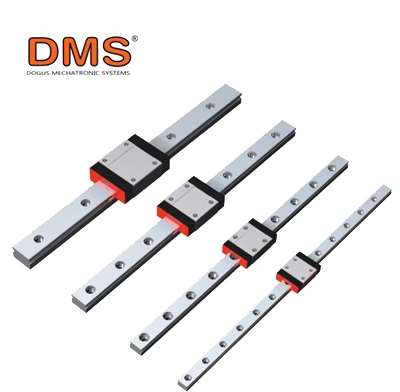DMS Minyatür Lineer Raylar ve Arabalar
